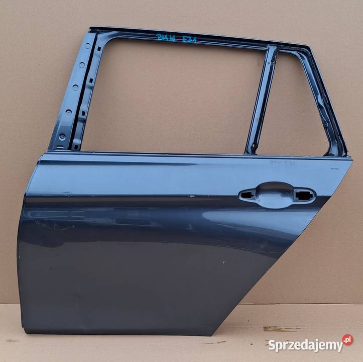 BMW 3 F31 KOMBI DRZWI LEWY TYŁ LEWE TYLNE Bieleń