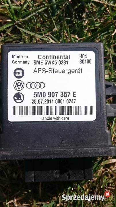 VW sterownik moduł świateł AFS 5M0907357E Passat Rok produkcji 2011 Przystajń