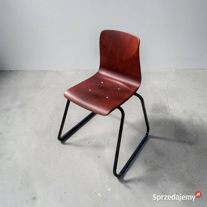 Krzesło szkolne vintage Elmar Flototto Sklejka opolskie Opole sprzedam
