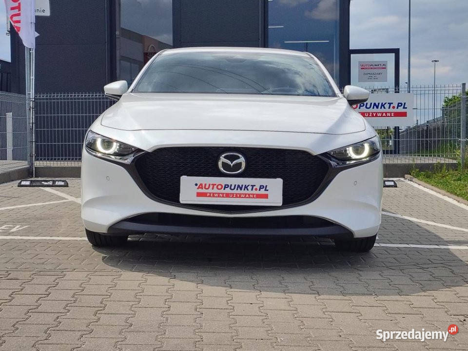 Mazda 3 2022r FV23 BOSE Kamera 360 Perła 1 WŁ Poznań sprzedam