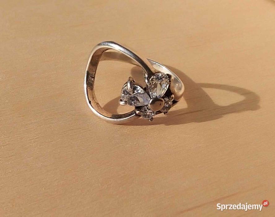 Pierścionek srebro 181 mm śląskie