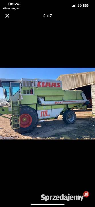 Claas 118 sl maxi nieuszkodzony Wieluń