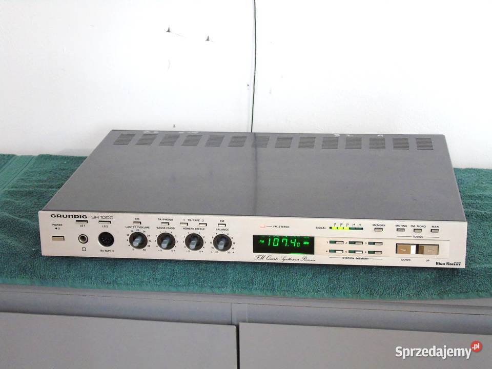 Amplituner Grundig SR1000 sprawny Vintage Jasło