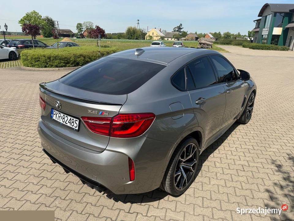 BMW X6M 44 benzyna 575 2017r Stan perfekcyjny Rok produkcji 2017