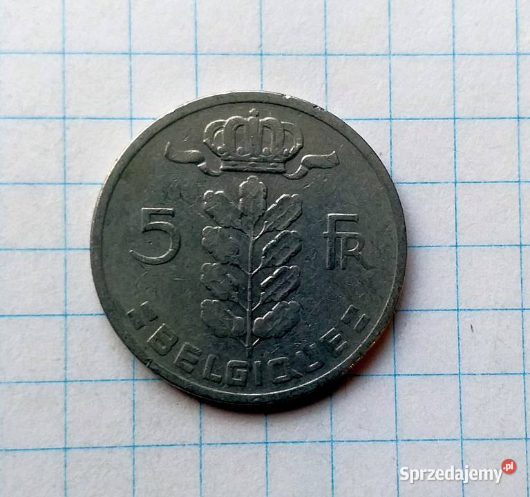 5 FRANKÓW 1962 BELGIA Piszczac