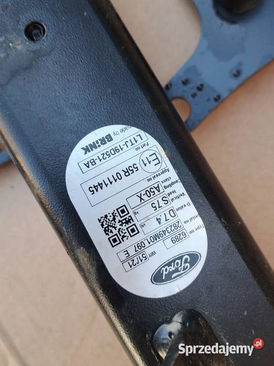 hak holowniczy Ford Puma II L1TJ19D521BA