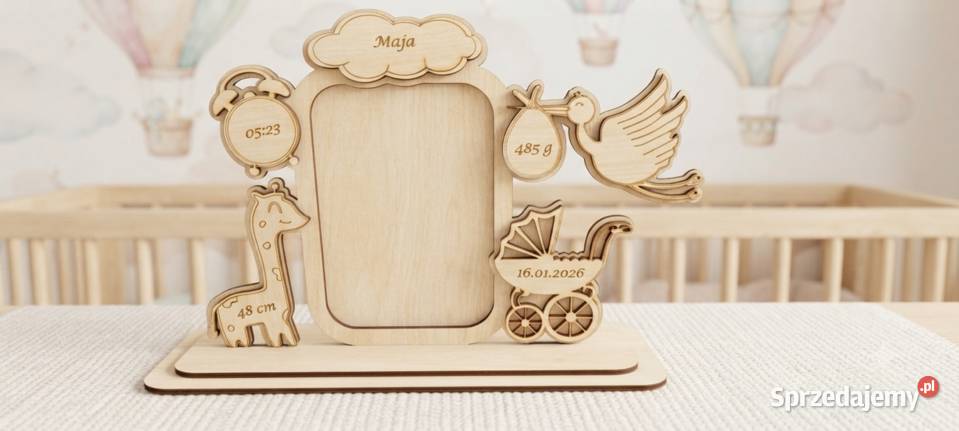 Wyjątkowa Pamiątka Narodzin Personalizowana Eko Krapkowice