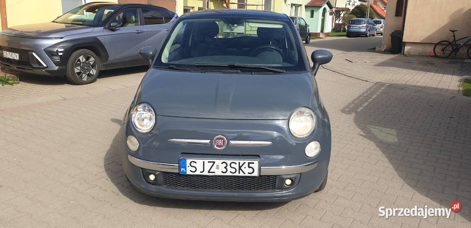 Fiat 500 14 95 2010r 96 benzyna dolnośląskie Dzierżoniów sprzedam