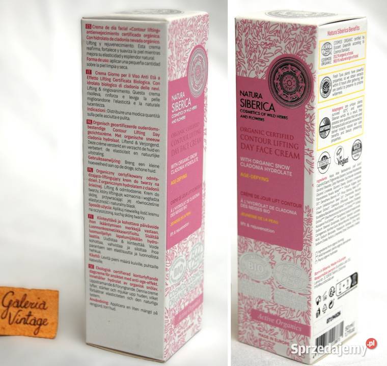 Natura Siberica liftingujący krem na dzień Lublin