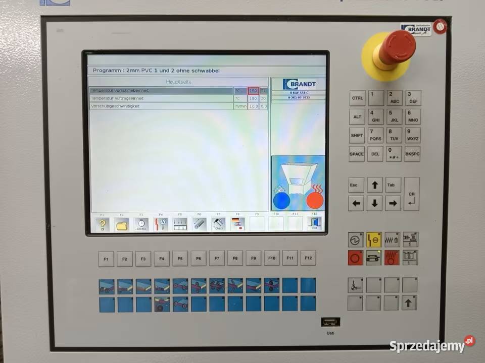 Okleiniarka Brandt KDF 550 nowa Tomaszów Mazowiecki