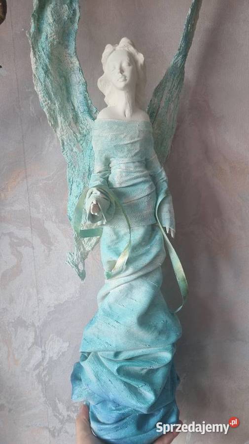 Anioł w jasnym turkusie Zamość sprzedam