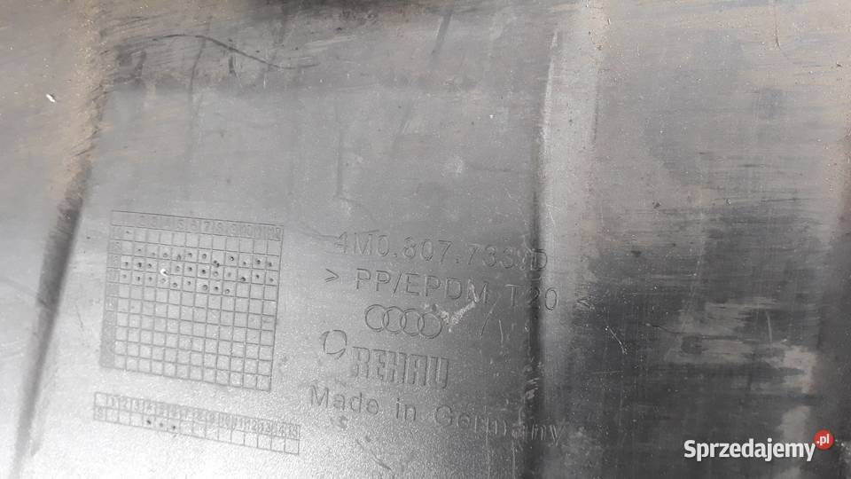 AUDI Q7 4M0 SPOILER DOKŁADKA ZDERZAKA PRZÓD wielkopolskie
