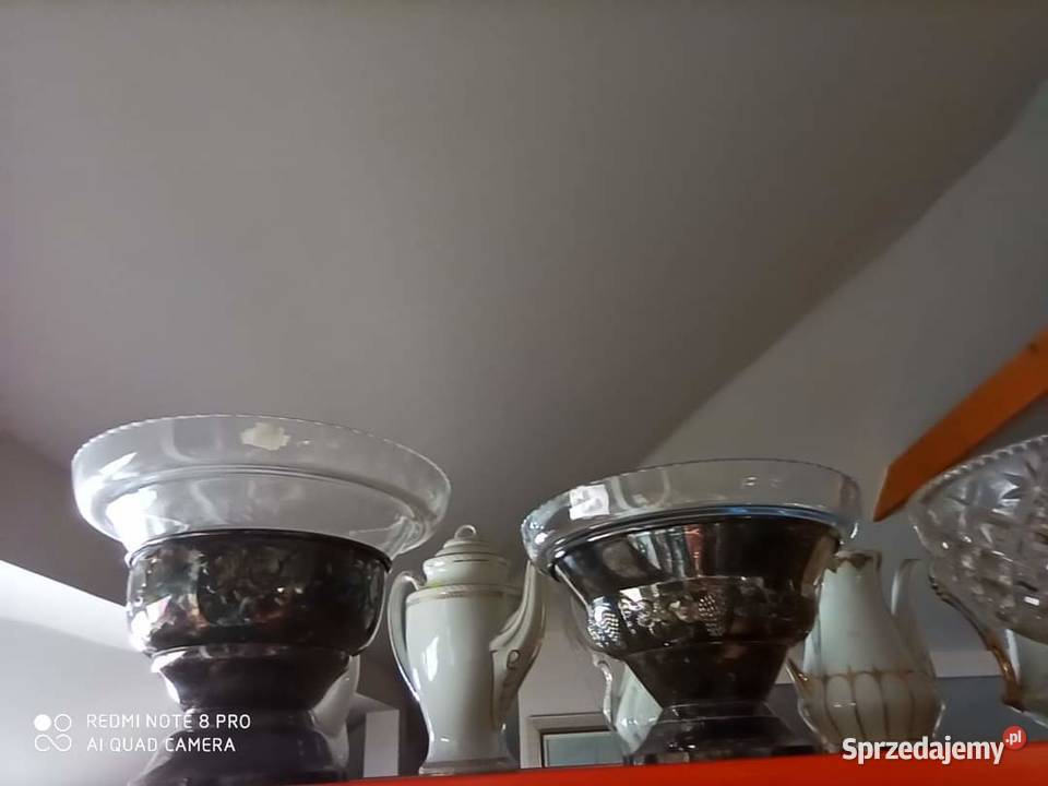 Żardinera Okrągła Patera Plater i szkło Gdańsk