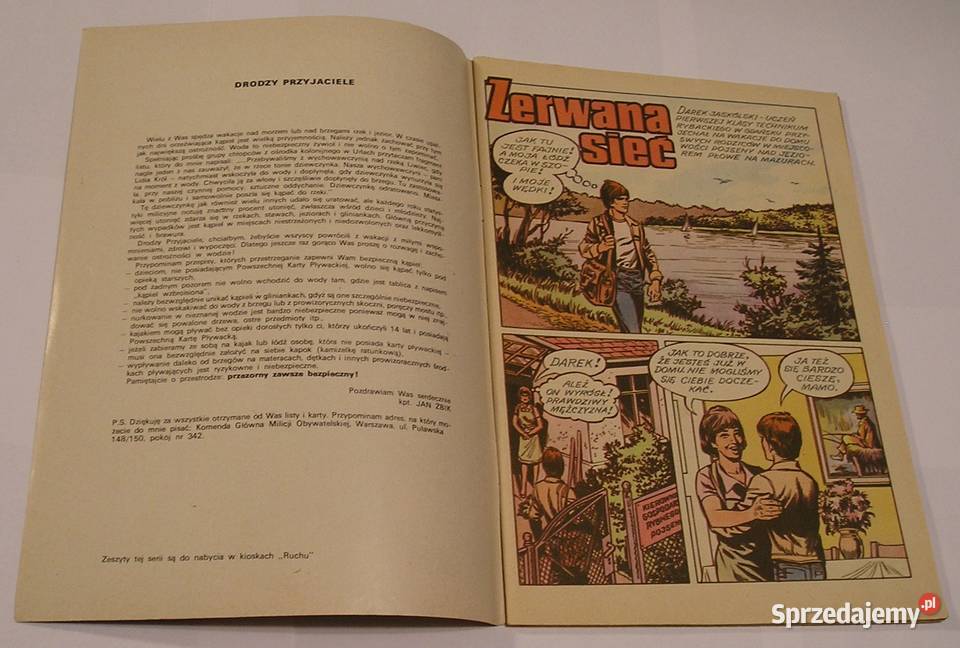 KAPITAN ŻBIK ZERWANA SIEĆ 1977 PIERWSZE WYDANIE Łódź