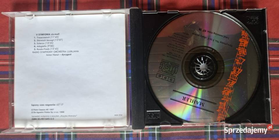 Muzyka mistrzów Mahler Wielkie symfonie CD