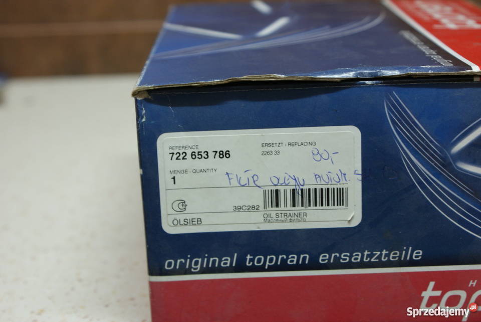Filtr hydrauliki skrzyni biegów CITROEN C3 C4 C5 Białobrzegi sprzedam