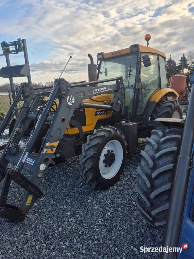 Renault Ares 540 z ladwaczem case same zetor Turek