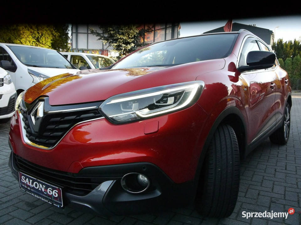 Renault Kadjar 12b Led Navi Skóra Stan b światła do jazdy dziennej Częstochowa