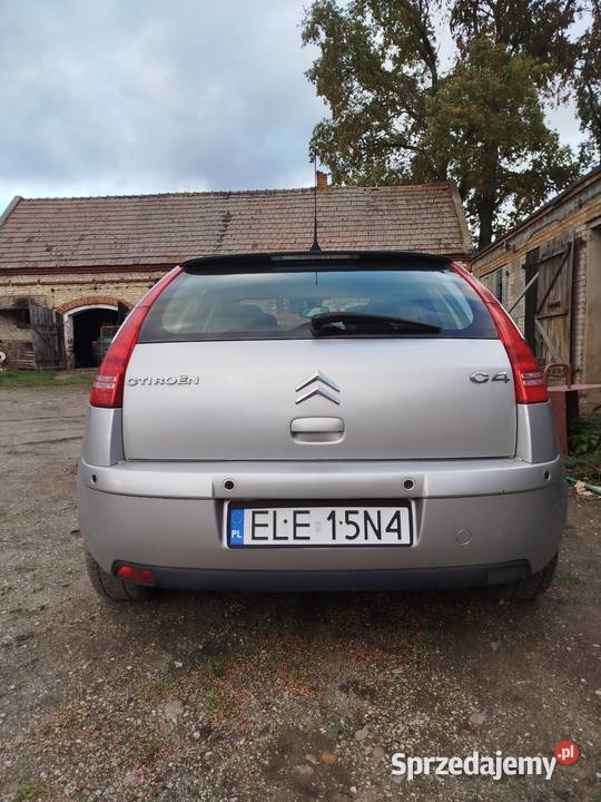 Citroen C4 uszkodzony łódzkie Romartów sprzedam