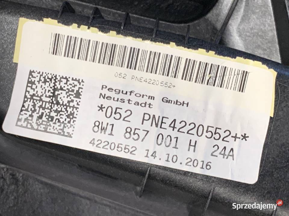 KOKPIT AUDI A5 F5 8W1857001H SportowyCoupe