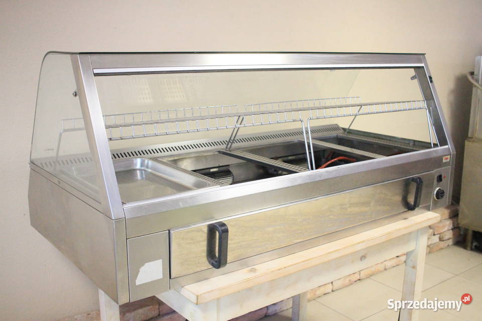 Witryna grzewcza nablatowa 4 x GN 11 Pszczyna