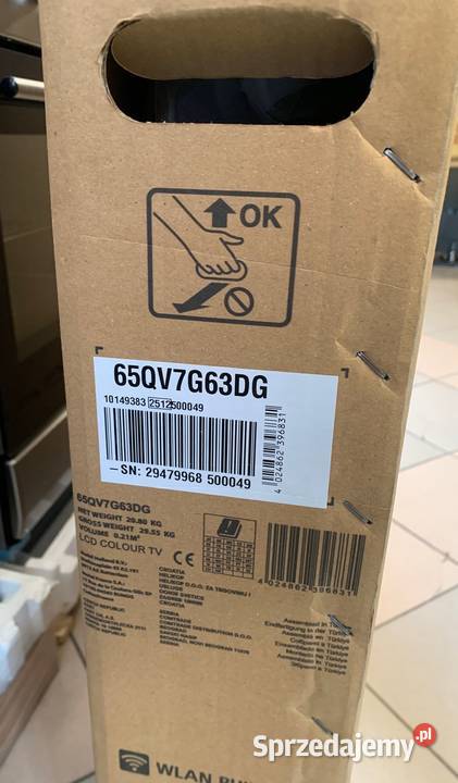 Telewizor QLED Toshiba 65QV7G63DG 65 4K UHD mazowieckie Konstancin-Jeziorna