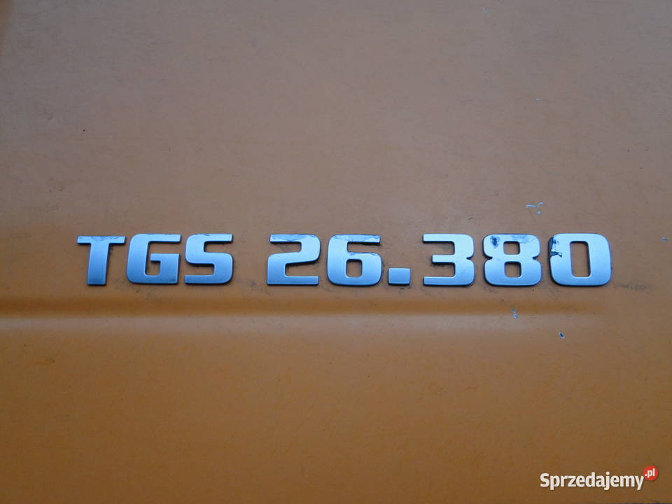 Podwozie do zabudowy MAN TGS 26380 Stasi Las