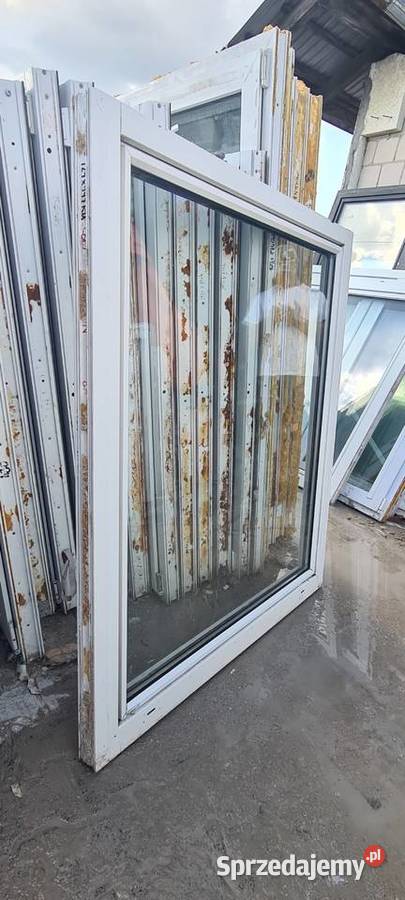 OKNA KacprzaK OKNO PCV 124X141 Używane mazowieckie Siedlce