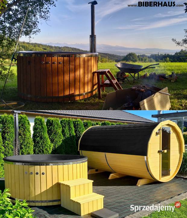 BALIA Ogrodowa Jacuzzi PIEC Hydromasaż 200 LED małopolskie Nowy Targ