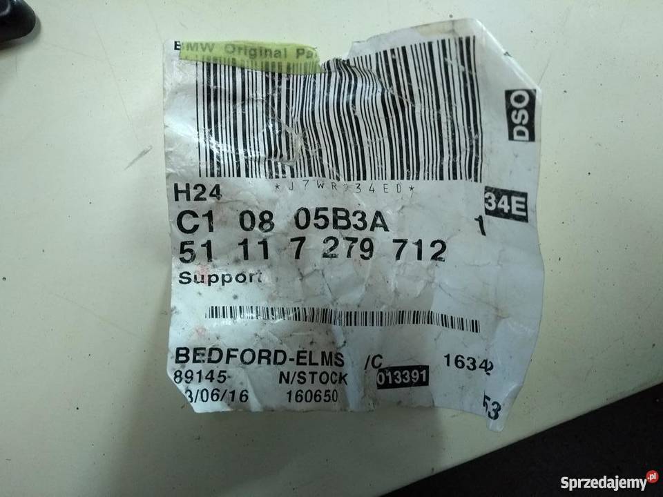 BMW F30 F31 mocowanie bocznej ścianki prawej Pilzno