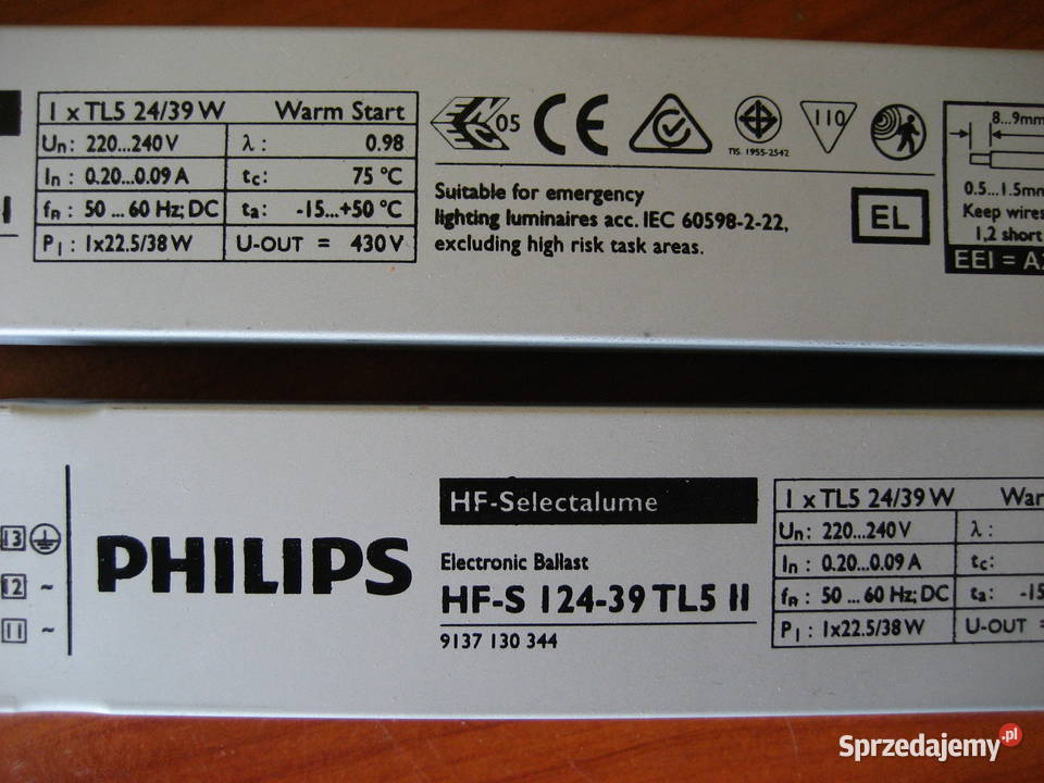 Statecznik Philips HFS 12439 TL5 II 220240V 2 Kielce