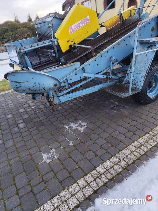 Kombajn ziemniaczany Karlik nie Bolko Anna łódzkie Głowno