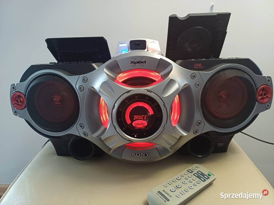 Radiomagnetofon Sony CFDRG880CP CD MP3 Kaseta Gorzów Wielkopolski