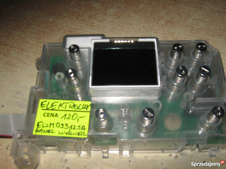 Elektrolux EWM 09312 SA Wyswietlacz