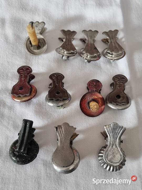 Stare świeczniki choinkoweuchwyty na świeczki 11 Warszawa