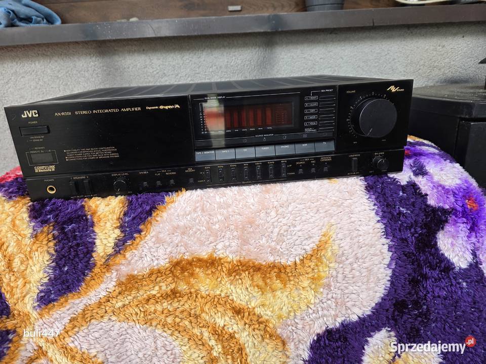 jvc axr551 2x100w equalizer stereo sprzedam