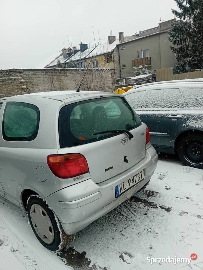Toyota yaris 1 lifcie 2005r uszkodzona 194000km mazowieckie Legionowo