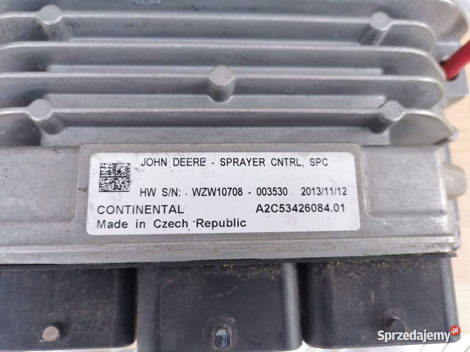 Sterownik opryskiwacza John Deere WZW10708