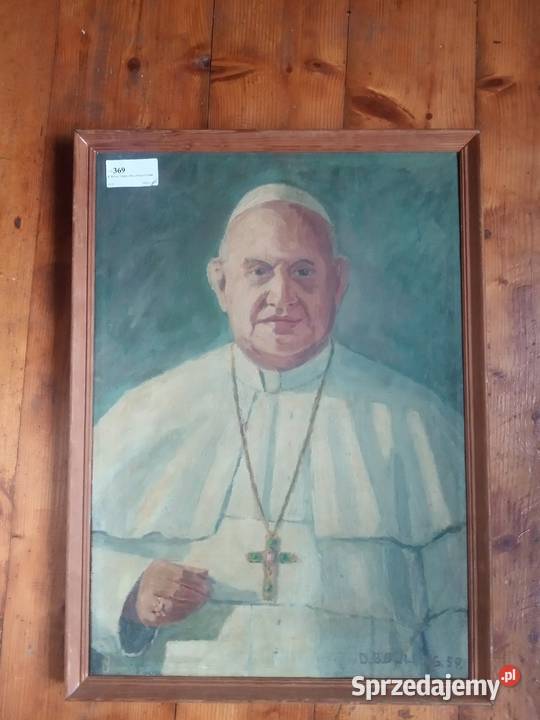 Obraz aukcyjny Jan XXIII Antyki, Sztuka, Kolekcje Gdów