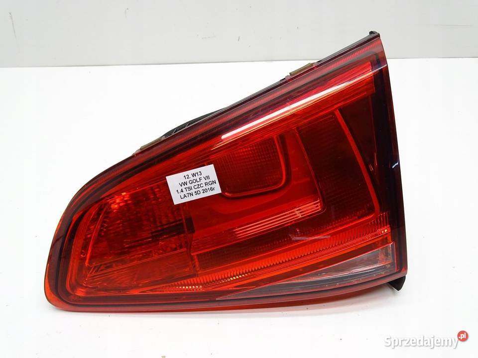 LAMPA PRAWY TYŁ TYLNA W KLAPE VW GOLF VII 5D małopolskie sprzedam