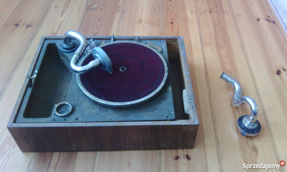 Patefon Gramofon Stary walizkowy wielkopolskie Poznań