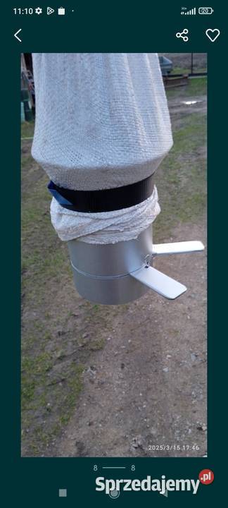 Zawór big bag materiał siewny pelet Tuchomie