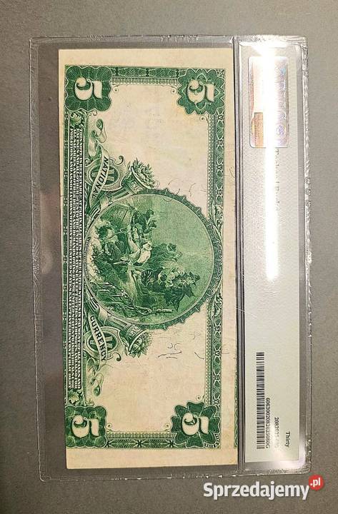 USA 5 Dolarów 1902 r York PMG 30 warmińsko-mazurskie Węgorzewo