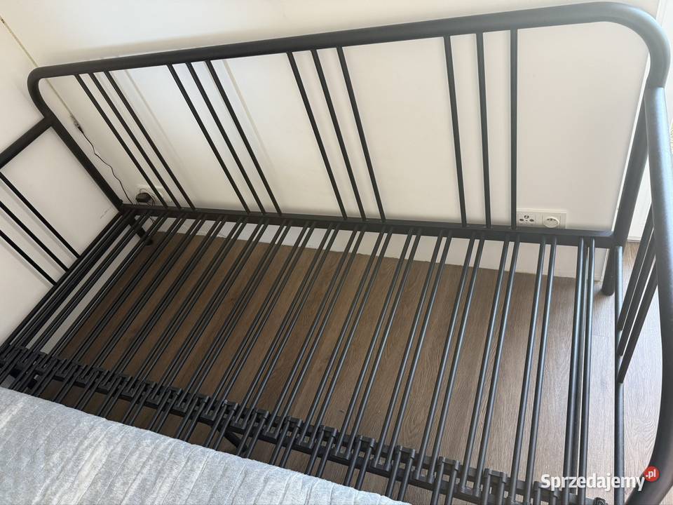 Stalowe łóżko wysuwane IKEA 94cm śląskie sprzedam