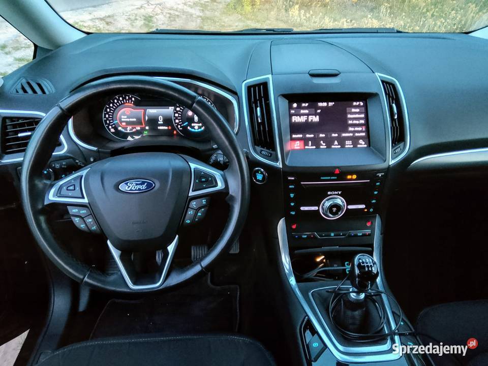 Ford Galaxy Titanium 15 Salon Polska ASO Serwis benzyna mazowieckie Wołomin