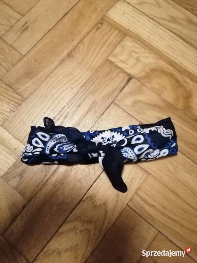 Chusta niebieska na głowę Gdańsk sprzedam