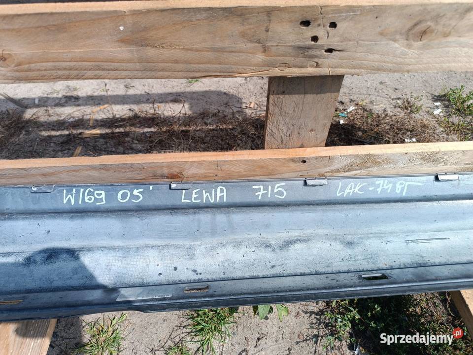LISTWA NAKŁADKA PROGU LEWA MERCEDES W169 osobowe sprzedam