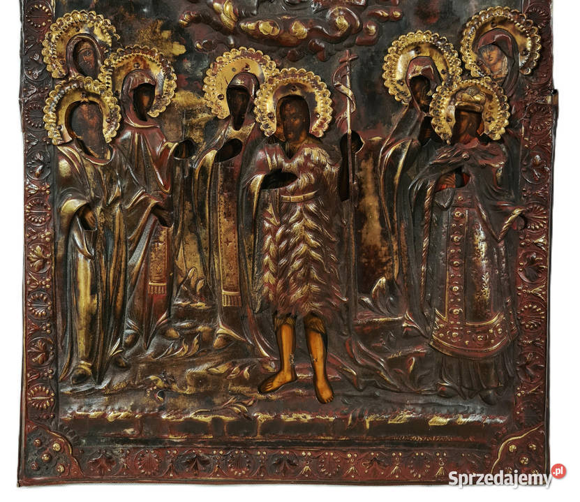 Ikona Święty Jan Chrzciciel Święci 0461 mazowieckie Warszawa