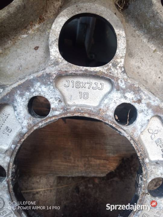 Alufelgi felgi aluminiowe 16 Mitsubishi L200 Średnica 16" Skopanie sprzedam
