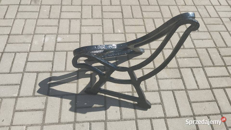 Nogi żeliwne do ławki Oświęcim